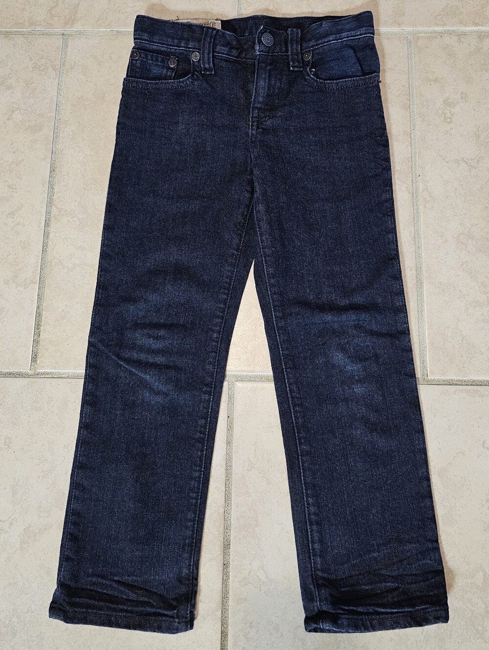 Polo Ralph Lauren Dark Blue Straight 5-pocket Jeans for Kids Size 5
